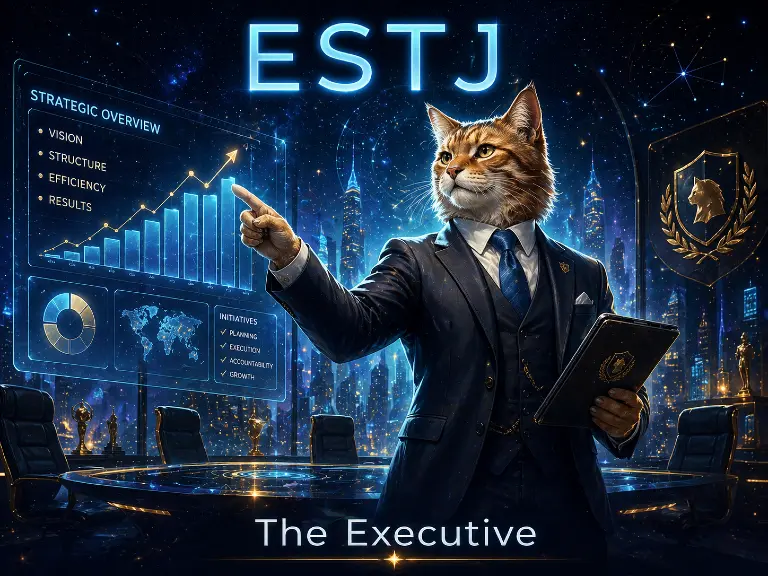 Illustration of the ESTJ Executive personality type