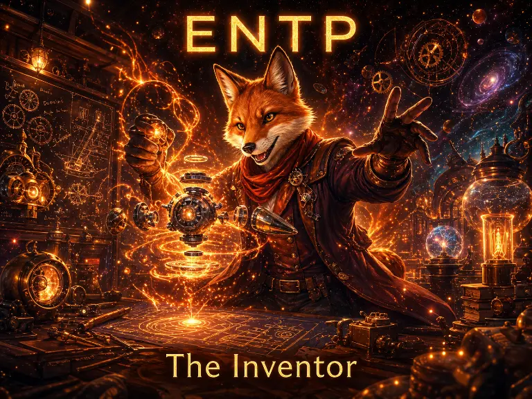 Illustration of the ENTP Inventor personality type