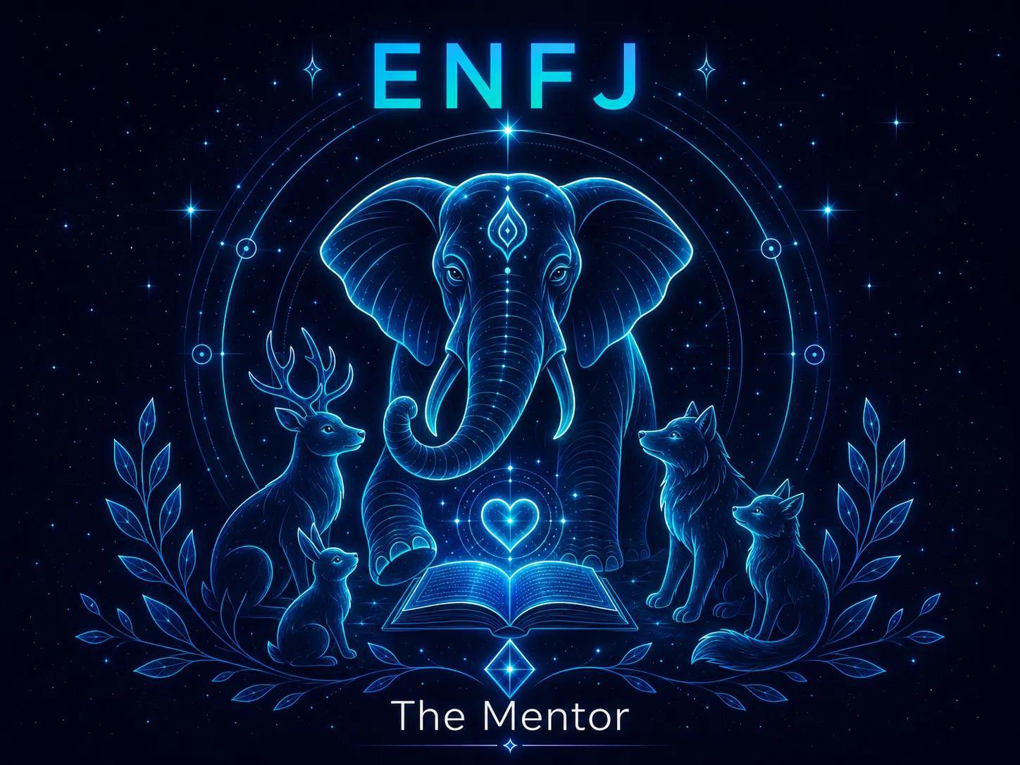 Illustration of the ENFJ Mentor personality type