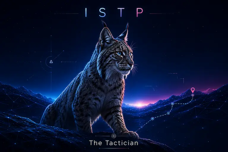 Illustration of the ISTP Tactician personality type